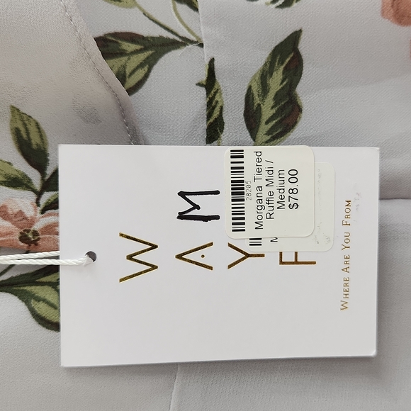 Dress- Floral Midi - Picture 4 of 4